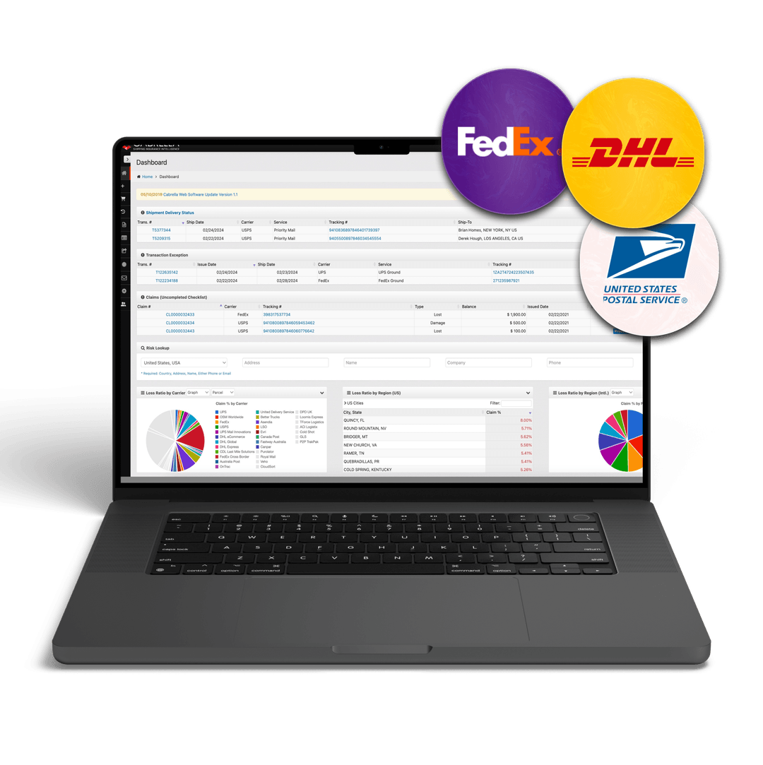 Cabrella Integrated Shipping Insurance For Any Situation